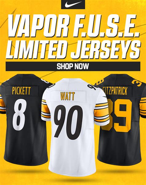 steelers pro shop jersey